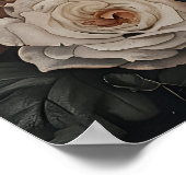 Impression d'anatomie de cœur floral, gothique méd (Coin)