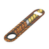 Impression d'animal de girafe à chevron zigzag mod (Dos Angle)