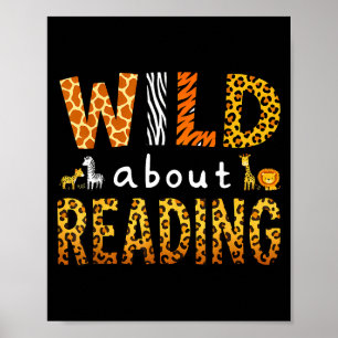 Impression d'animal lit un personnage de livre enf