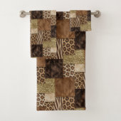 Impression d'animaux africains de luxe | Brun fonc (En situation)