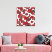 Impression d'animaux d'hiver à l'aquarelle rustiqu (Insitu(Salon))