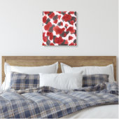 Impression d'animaux d'hiver à l'aquarelle rustiqu (Insitu(Chambre))