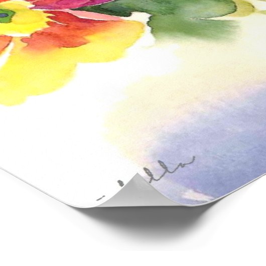 impression d'aquarelle (Coin)