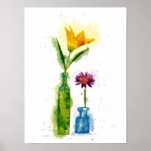 impression d'aquarelle