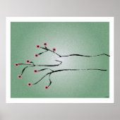 Impression d'arbre de cerisier (Devant)