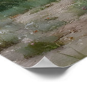 Impression d'arbres en fleurs, champ printanier an (Coin)