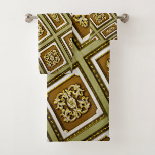 Impression d'architecture verte et Brown