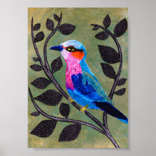 Impression d'archives 'Jolie Birdie' 5x7 (Matte)