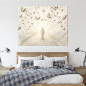Impression d'art à effet 3D fantaisie papillon de  (Insitu(Chambre))