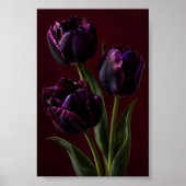 Impression d'art à l'heure du velours de tulipe no (Devant)
