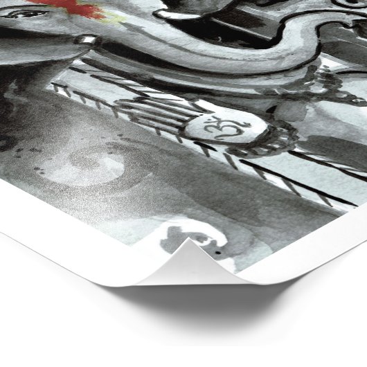 Impression d'art - Aashirwad Ganesha (Coin)