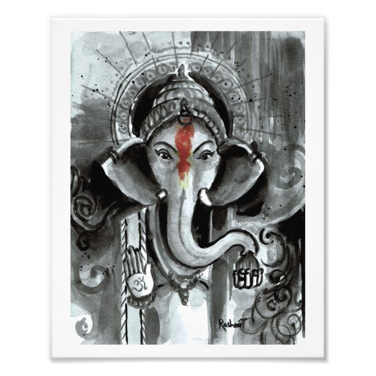 Impression d'art - Aashirwad Ganesha (Devant)