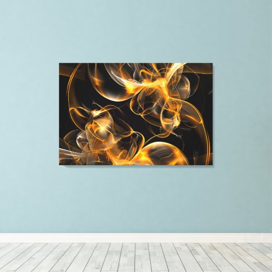 Impression d'art Abstrait (Insitu (Plancher de Bois))