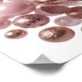 Impression d'art abstrait argenté ATTRAYANTE (Coin)
