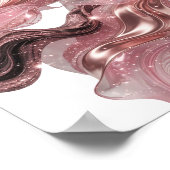 Impression d'art abstrait argenté captivant v2 (Coin)