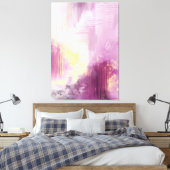 Impression d'art Abstrait peinture d'origine viole (Insitu(Chambre))