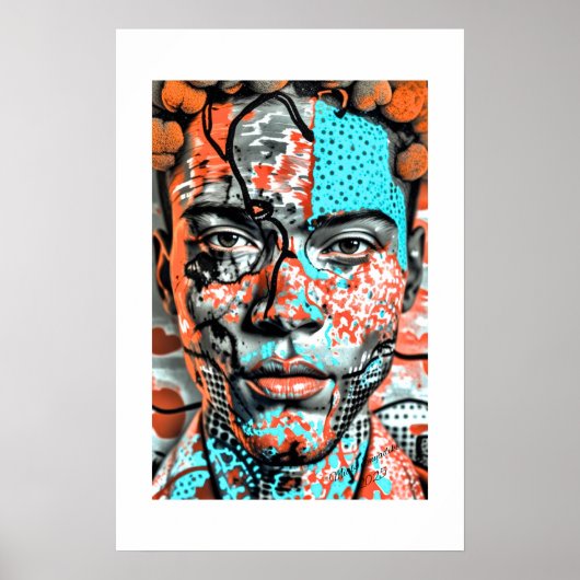 Impression d'art africain (Devant)