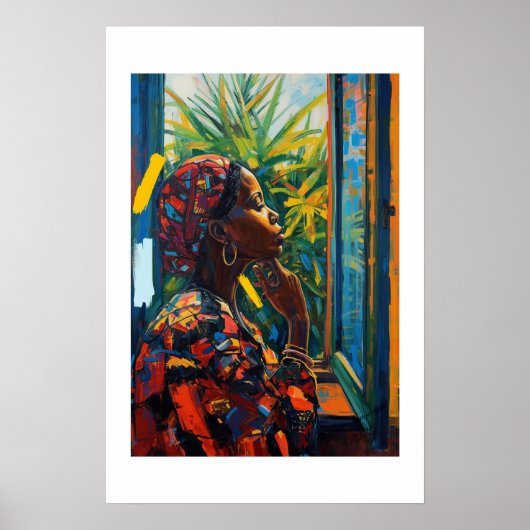 Impression d'art africain (Devant)