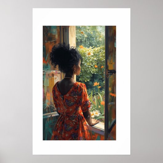 Impression d'art africain (Devant)
