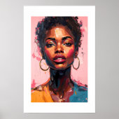 Impression d'art africain (Devant)