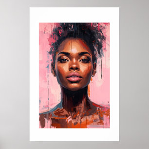 Impression d'art africain