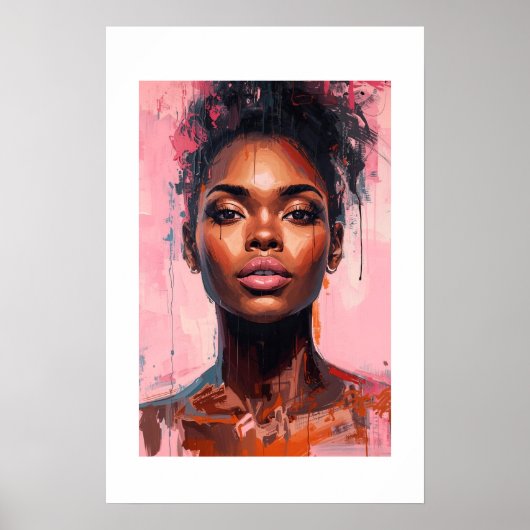 Impression d'art africain (Devant)