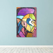 Impression d'art africain sur toile (Insitu (Plancher de Bois))