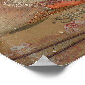 Impression d'art amoureux des médias mixtes (Coin)