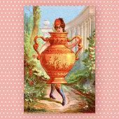 Impression d'art Amphore Dorée Dish Darlings