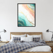 Impression d'art aquarelle abstrait moderne (Insitu(Chambre))