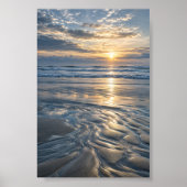 Impression d'art argent de basse mer (Devant)
