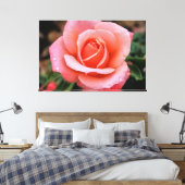 Impression d'art botanique Rose romantique (Insitu(Chambre))