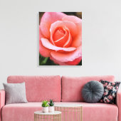 Impression d'art botanique Rose romantique (Insitu(Salon))