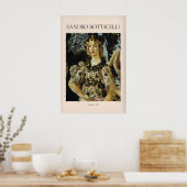 Impression d'art Botticelli Primavera Détail Flore (Cuisine)