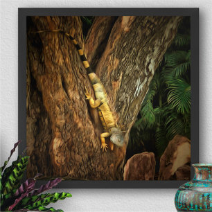 Impression d'art Bucerias Iguana 1069