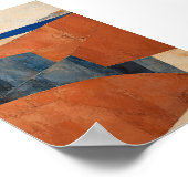 Impression d'art Clay Horizon (Coin)