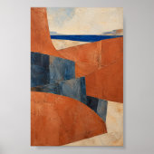 Impression d'art Clay Horizon (Devant)