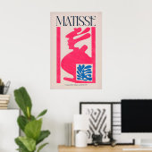 Impression d'art Composition Abstraite Rose Bleu d (Bureau à domicile)
