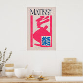 Impression d'art Composition Abstraite Rose Bleu d (Cuisine)