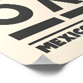 Impression d'art côtier du Mexique Scène de surf C (Coin)