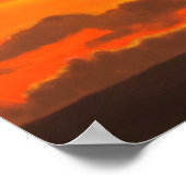 Impression d'art Coucher de soleil sur voilier 130 (Coin)