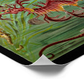 Impression d'art couleur Vintage Seahorse (Coin)