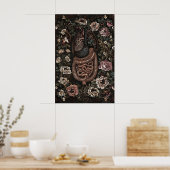 Impression d'art d'anatomie florale, Intestin goth (Cuisine)