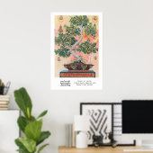 Impression d'art d'arbre bonsaï thaïlandais Callig (Bureau à domicile)