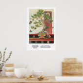 Impression d'art d'arbre Bonsaï thaïlandais Callig (Cuisine)