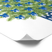 Impression d'art d'arbre de Noël en Chinoiserie (Coin)