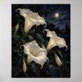 Impression d'art Datura sous les étoiles (Devant)