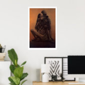 Impression d'art de Beksiński Horreur Gothique Sur (Bureau à domicile)