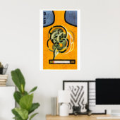 Impression d'art de boîte d'allumettes de tourbill (Bureau à domicile)