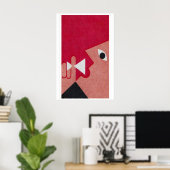 Impression d'art de boîte d'allumettes de visage a (Bureau à domicile)